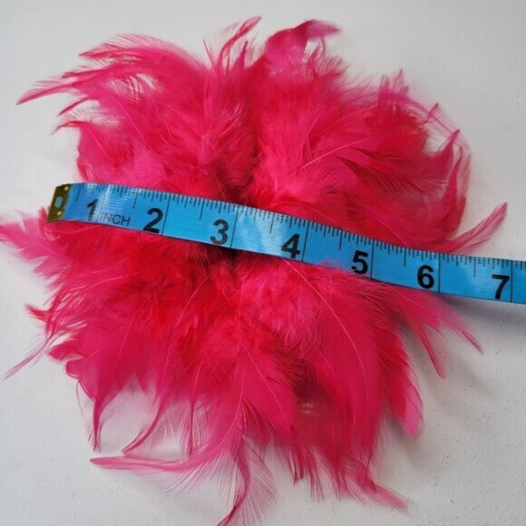 Fuchsia Pink Feathers Fascinator Pink Feathers Brooch Pin Pink Feather Accessory main image 5